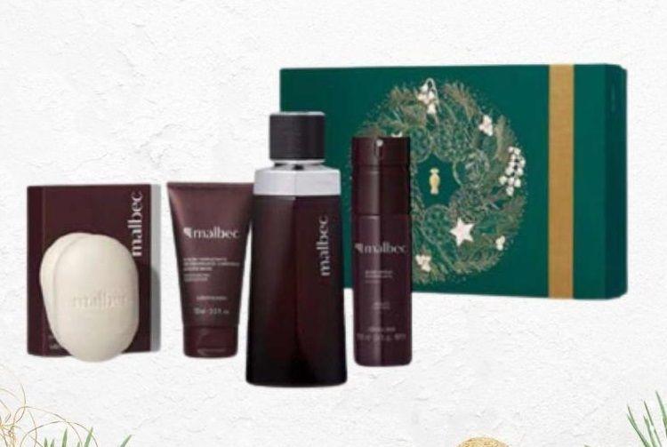 Malbec Kit Presente Premium (4 Itens) O Boticário - Kit de